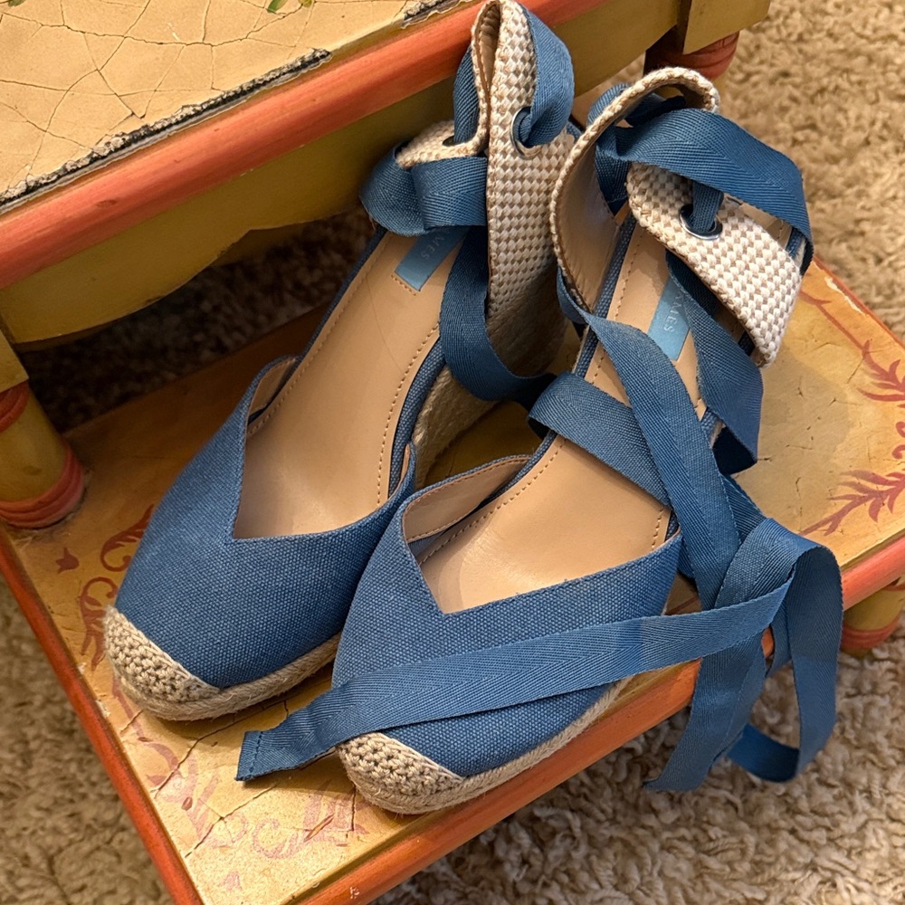 Draper James Espadrille Wedge Sandals